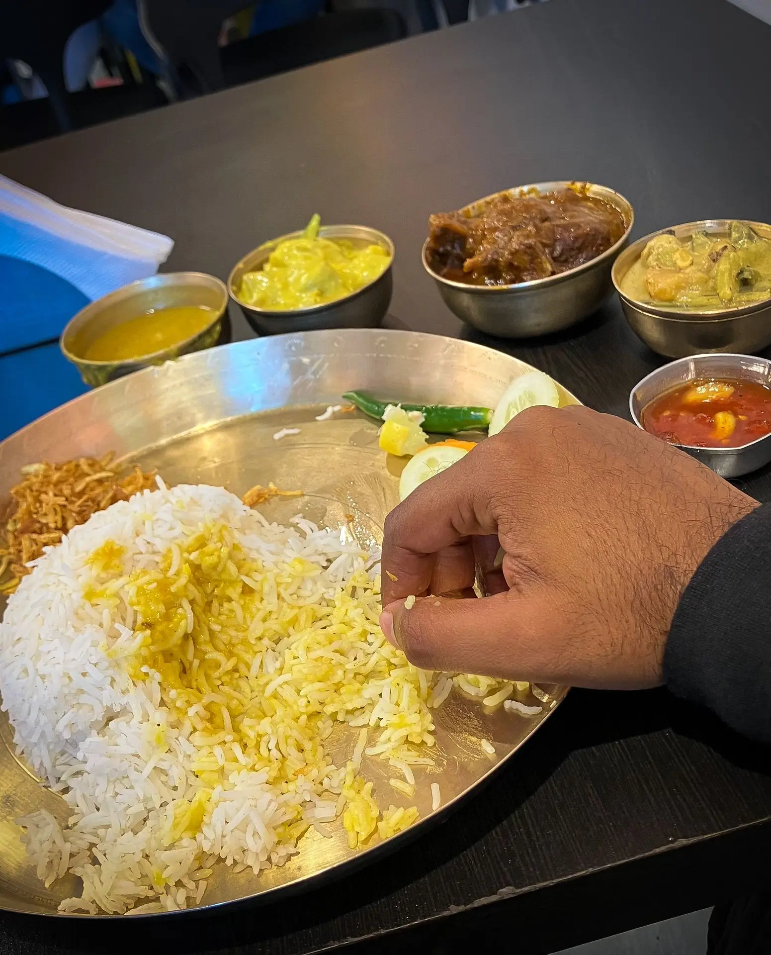 Mutton Thali