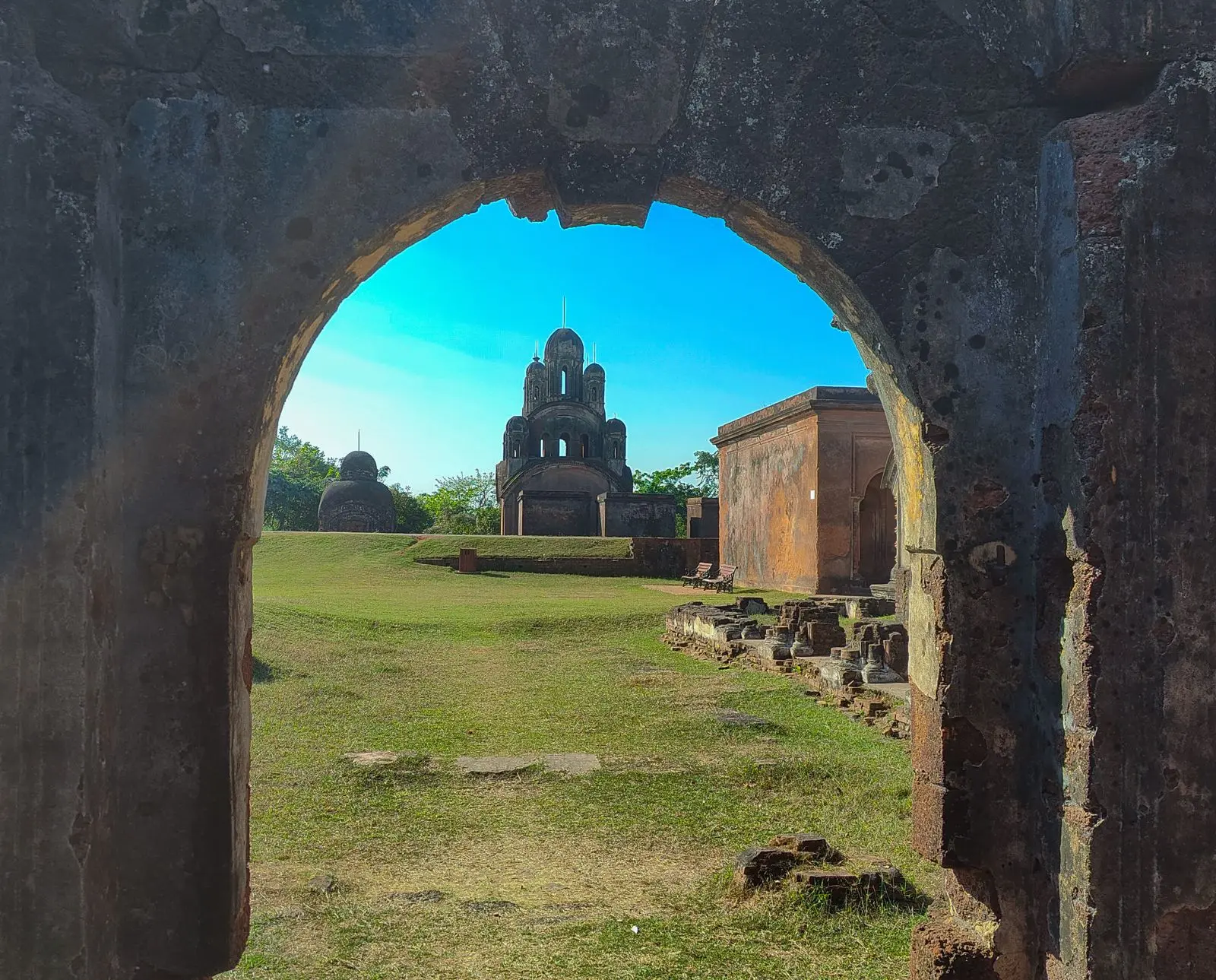 Pathra ancient Durgamandap