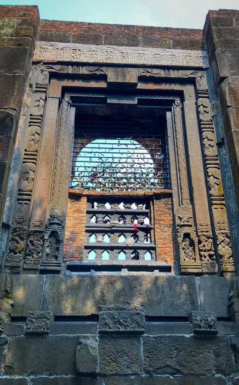 Gate of ancient bishnu temple