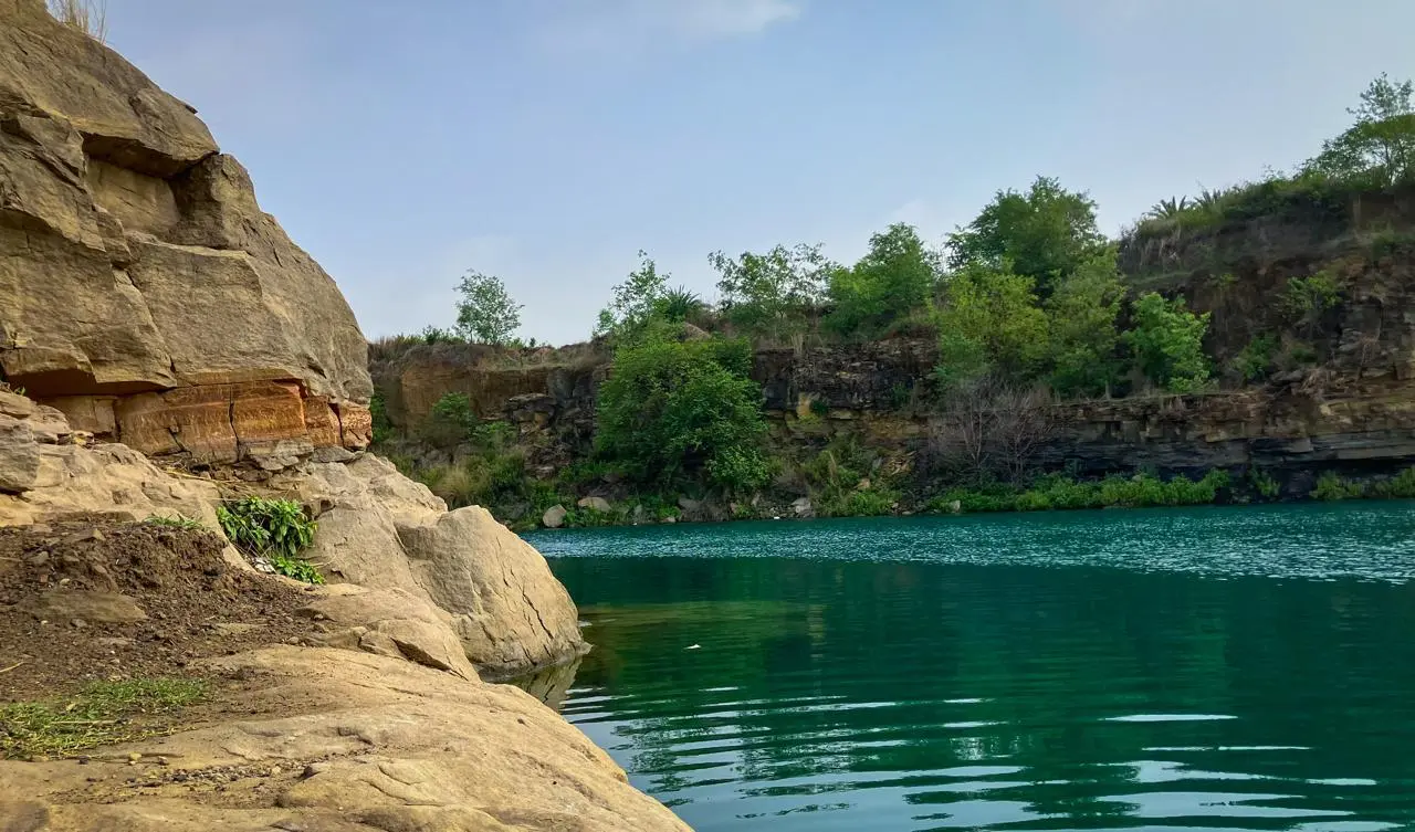 Blue Factory Mines Lake