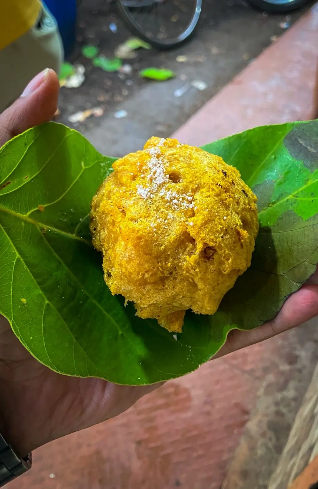 Pakora at Lalu Cha Dokan