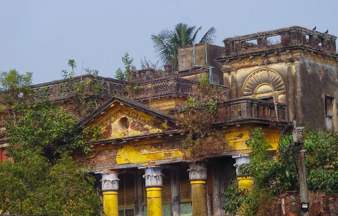 Within Narajole Rajbari
