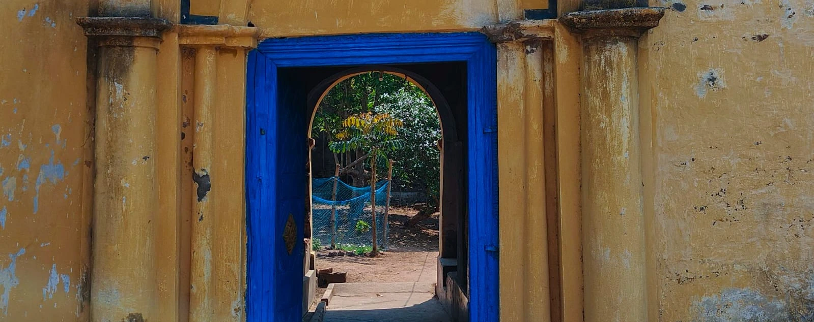 Entrance of Radha Gobinda Temple