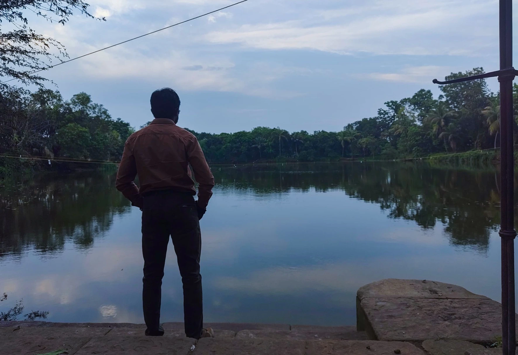 Pond in Amadpur Pond in Amadpur