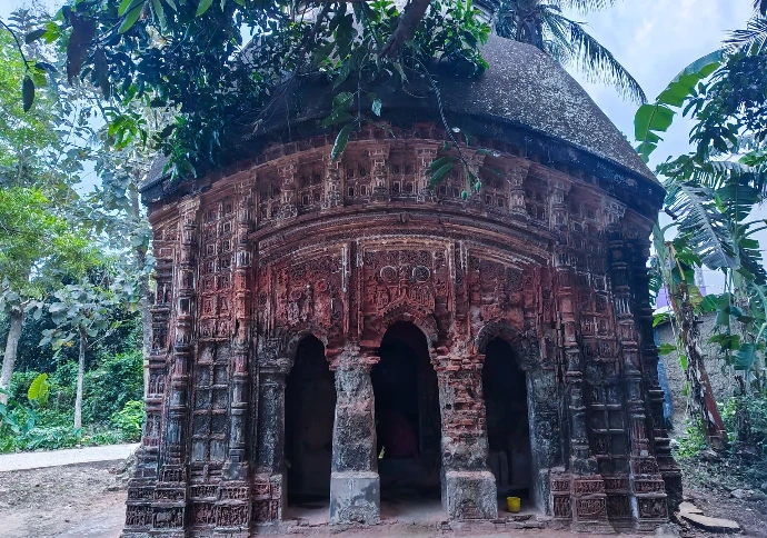 Ancient Shiva temple in Amadpur
