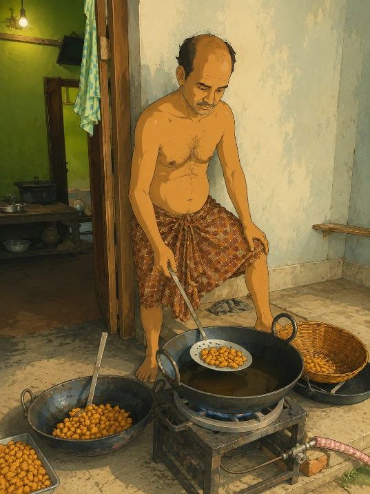 Special Urad Dal Boondi at Amadpur