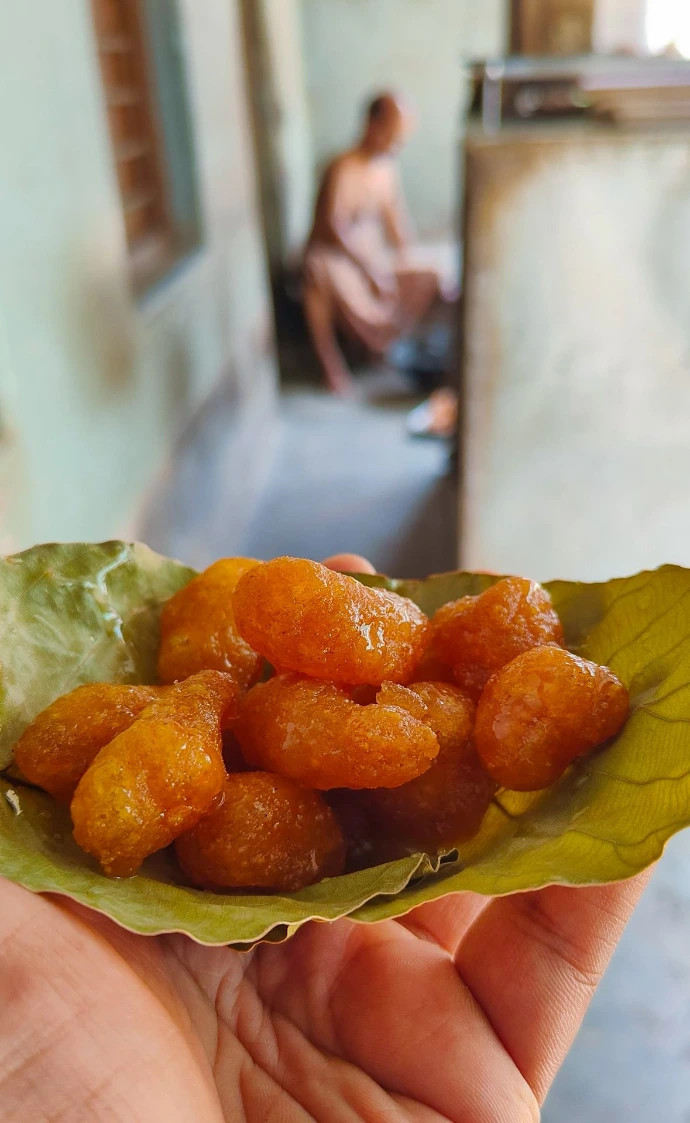 Special Urad Dal Boondi at Amadpur