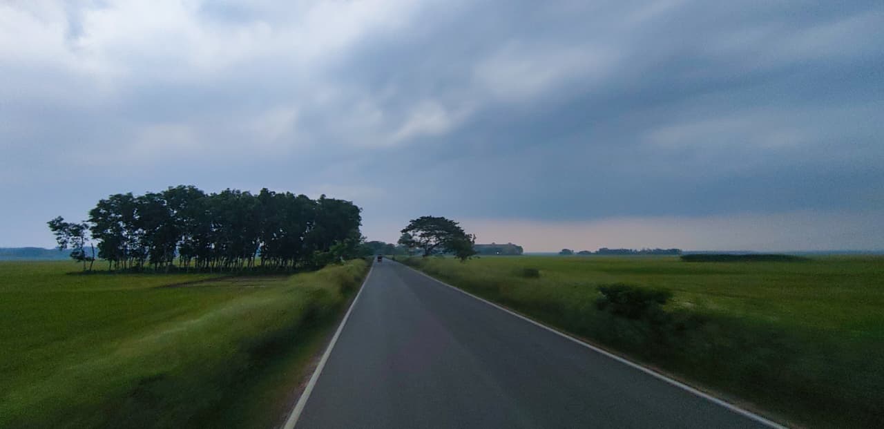 On the way