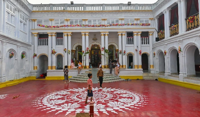 Mankar Biswas Bari Durgapuja