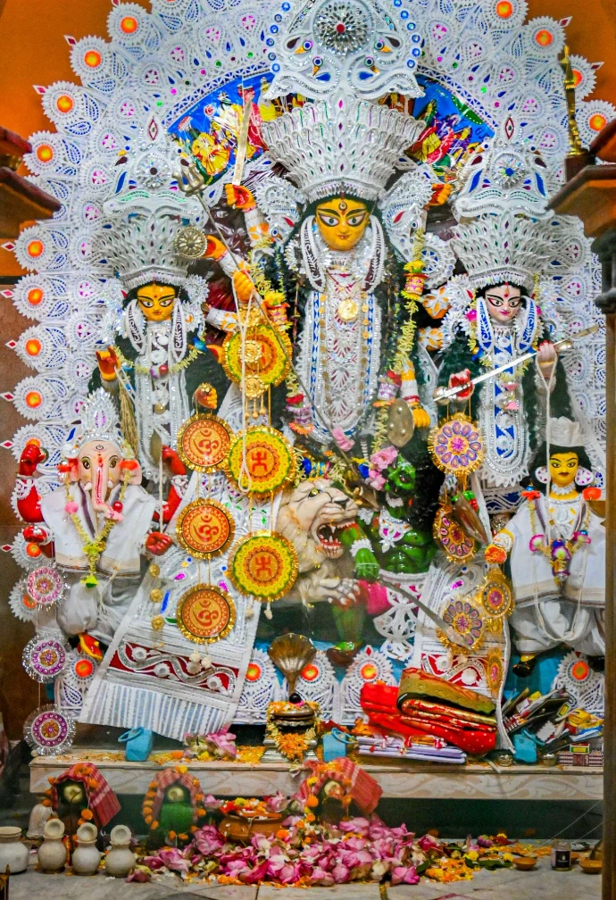Kalna Sen Bari Durgapuja