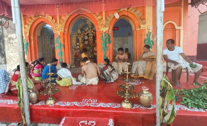 Joykrishnapur Banerjee Bari Durgapuja