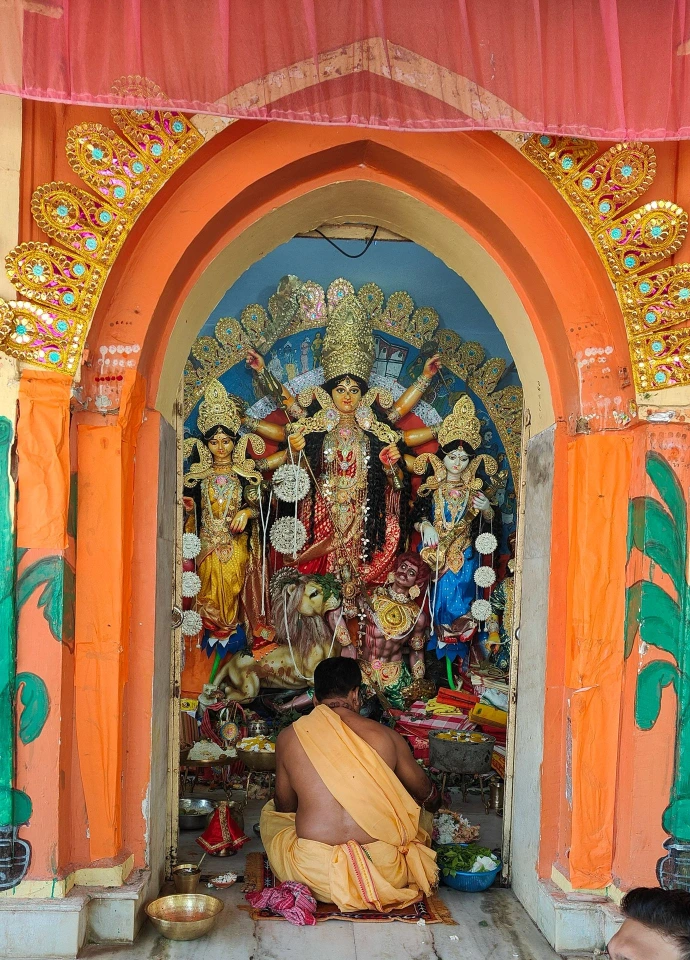 Joykrishnapur Banerjee Bari Durgapuja