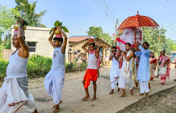 Bankura Bhara Jamidar Bari Durgapuja