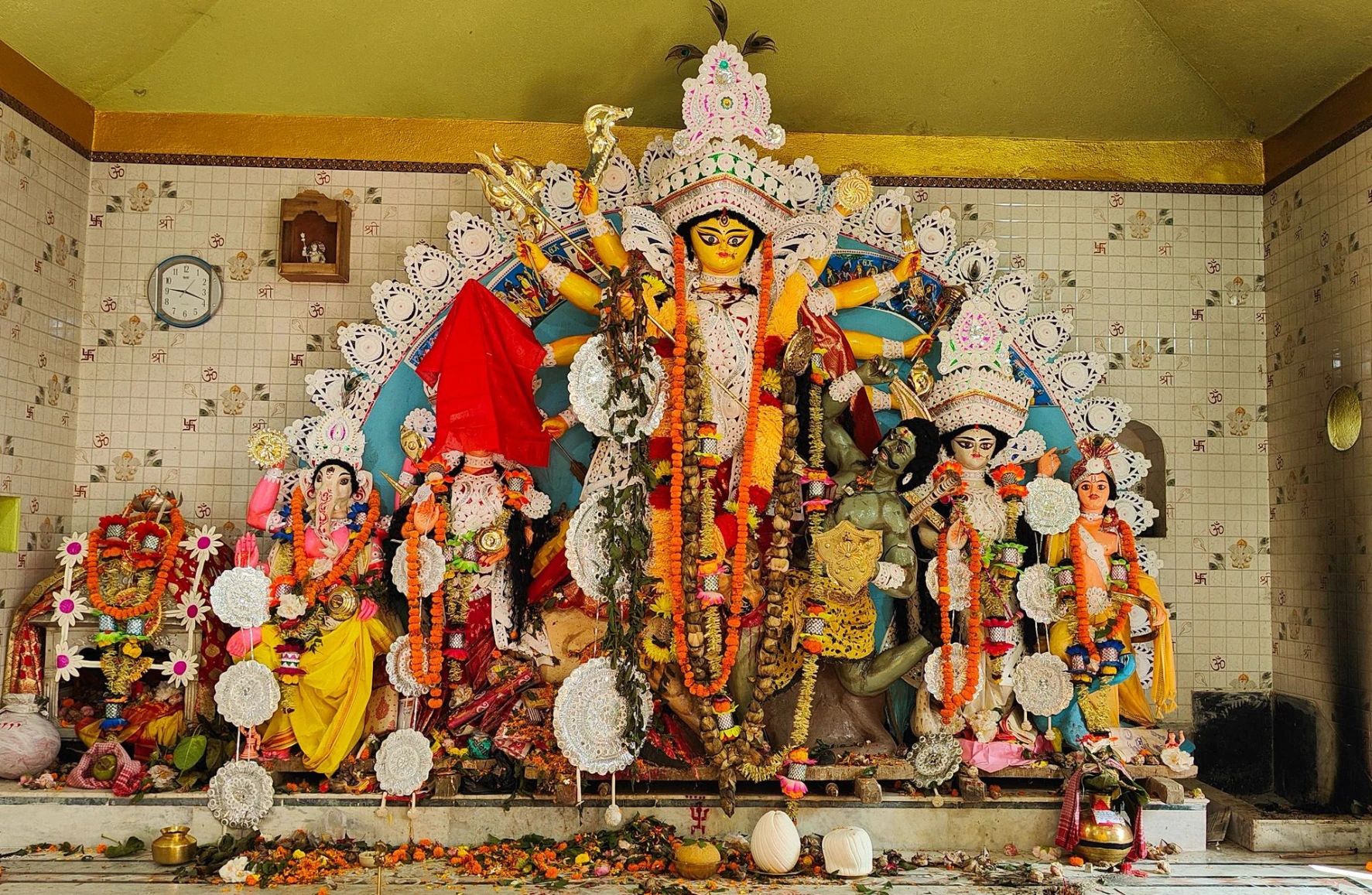 Bankura Bhara Jamidar Bari Durgapuja