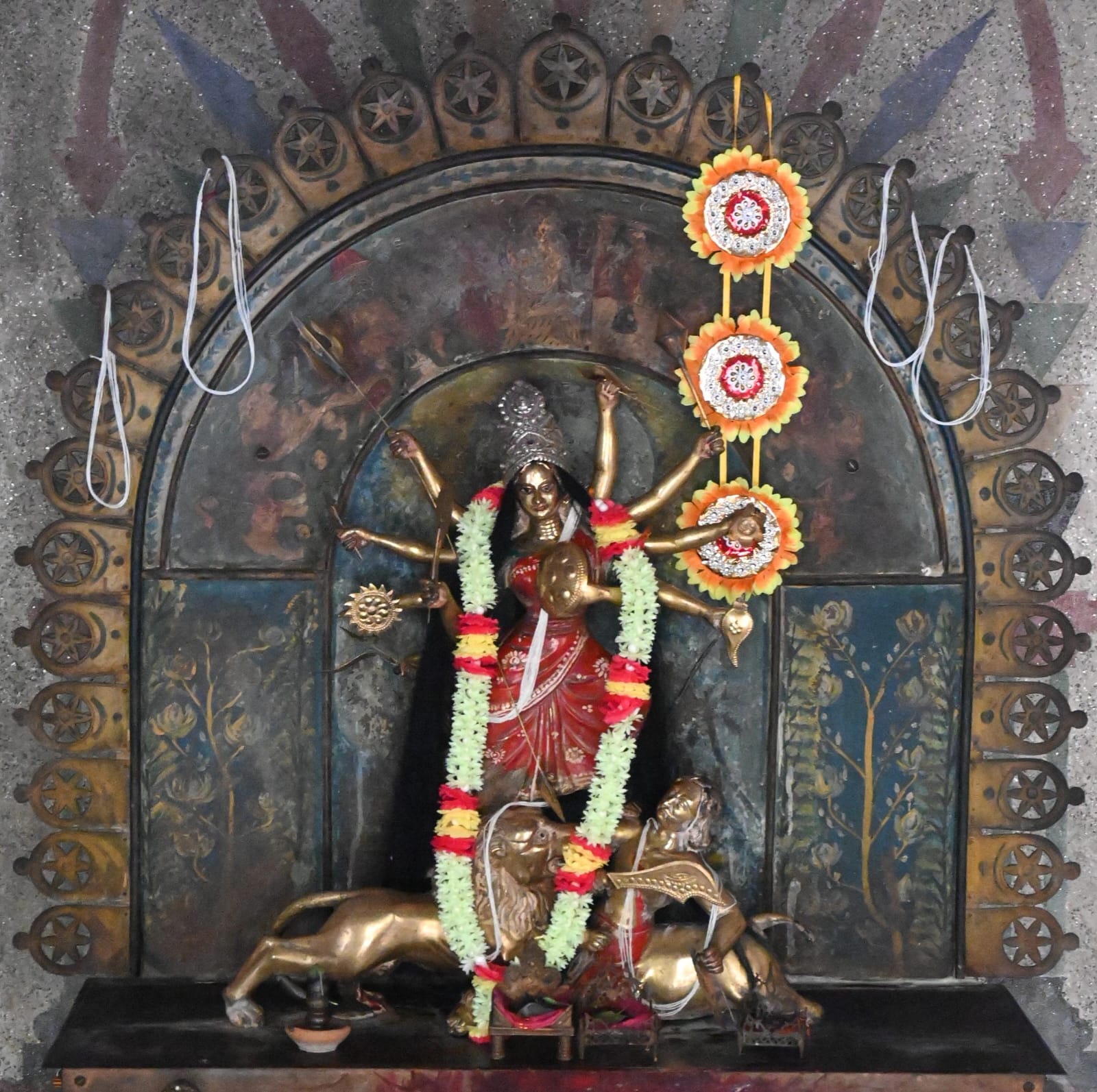 Singhabahini at Shyamsundar Thakurbari